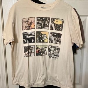 Norton motorcycle print T-shirt